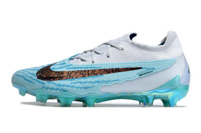 Nike Phantom GX Elite FG Low-Tops Soccer Cleats - Jade/Black/Gold