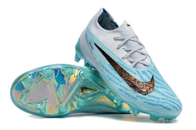 Nike Phantom GX Elite FG Low-Tops Soccer Cleats - Jade/Black/Gold