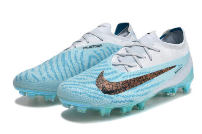 Nike Phantom GX Elite FG Low-Tops Soccer Cleats - Jade/Black/Gold