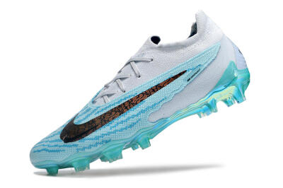 Nike Phantom GX Elite FG Low-Tops Soccer Cleats - Jade/Black/Gold