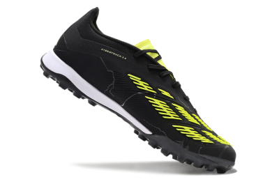 Adidas Predator 24 Elite TF Low-Tops Soccer Shoes - Black/Yellow/White