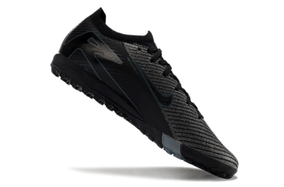 Nike Air Zoom Mercurial Vapor 16 Elite TF Low-Tops Soccer Shoes - Silver/Black/Blue