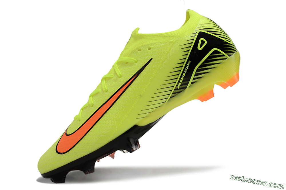 Nike Air Zoom Mercurial Vapor 16 Elite FG Low-Tops Soccer Cleats - Yellow/Orange/Black 5