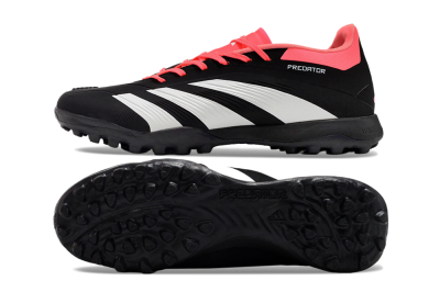 Adidas Predator 24 Elite TF Low-Tops Soccer Shoes - Black/White/Red