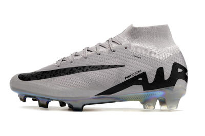 Nike Air Zoom Mercurial Superfly 9 Elite FG High-Tops Soccer Cleats - Purple/Black/Gold