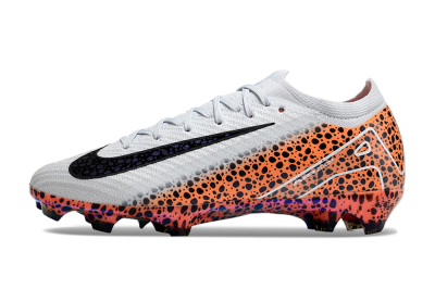 Nike Air Zoom Mercurial Vapor 16 Elite FG Low-Tops Soccer Cleats - Grey/Black/Leopard