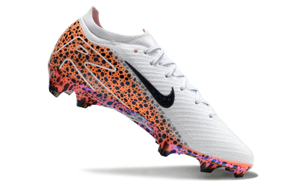 Nike Air Zoom Mercurial Vapor 16 Elite FG Low-Tops Soccer Cleats - Grey/Black/Leopard