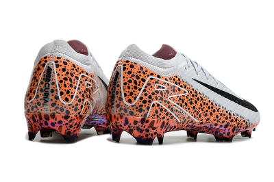 Nike Air Zoom Mercurial Vapor 16 Elite FG Low-Tops Soccer Cleats - Grey/Black/Leopard