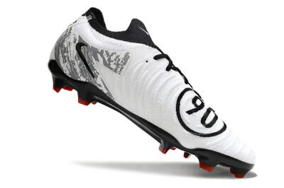 Nike Phantom Luna Elite FG Low-Tops Soccer Cleats - White/Red/Black/Grey