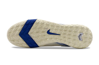 Nike Air Zoom Mercurial Vapor 16 Elite TF Low-Tops Soccer Shoes - Beige/Blue