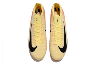 Nike Air Zoom Mercurial Vapor 16 Elite AG Low-Tops Soccer Cleats - Yellow/Black/Orange
