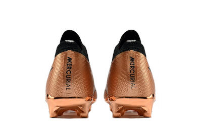 Nike Air Zoom Mercurial Vapor 15 Elite FG Low-Tops Soccer Cleats - Gold/White/Black