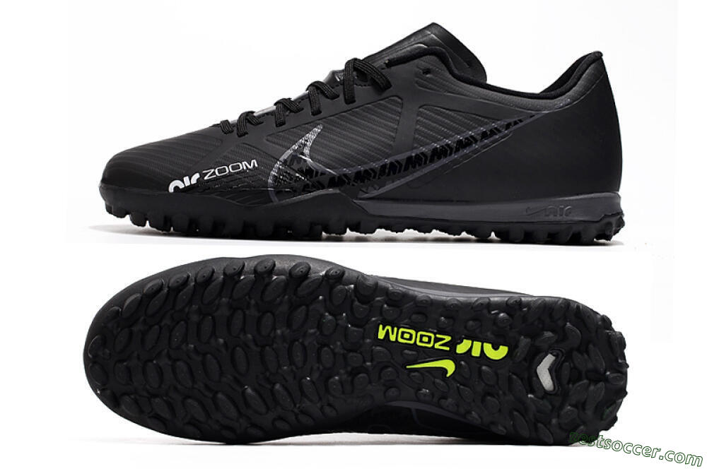 Nike Mercurial Vapor 15 Elite TF Low-Tops Soccer Shoes - Black 1