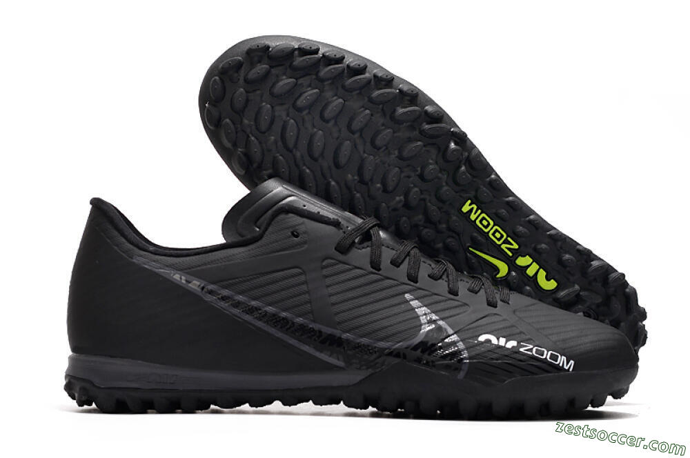 Nike Mercurial Vapor 15 Elite TF Low-Tops Soccer Shoes - Black 0