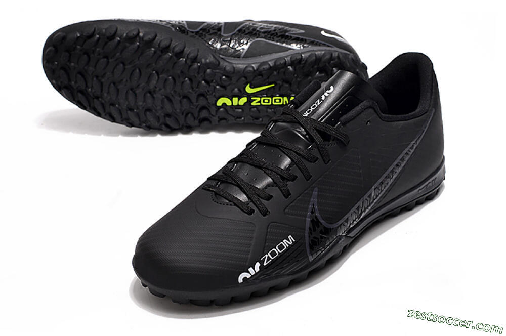 Nike Mercurial Vapor 15 Elite TF Low-Tops Soccer Shoes - Black 3