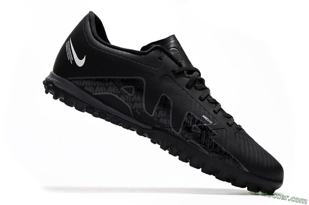 Nike Mercurial Vapor 15 Elite TF Low-Tops Soccer Shoes - Black 4