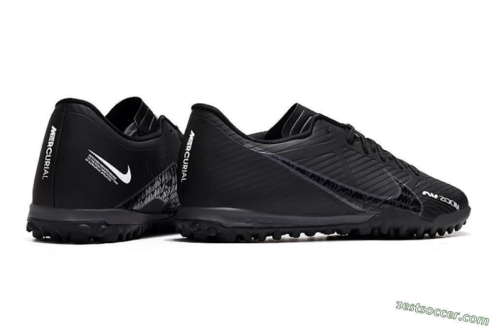 Nike Mercurial Vapor 15 Elite TF Low-Tops Soccer Shoes - Black 6