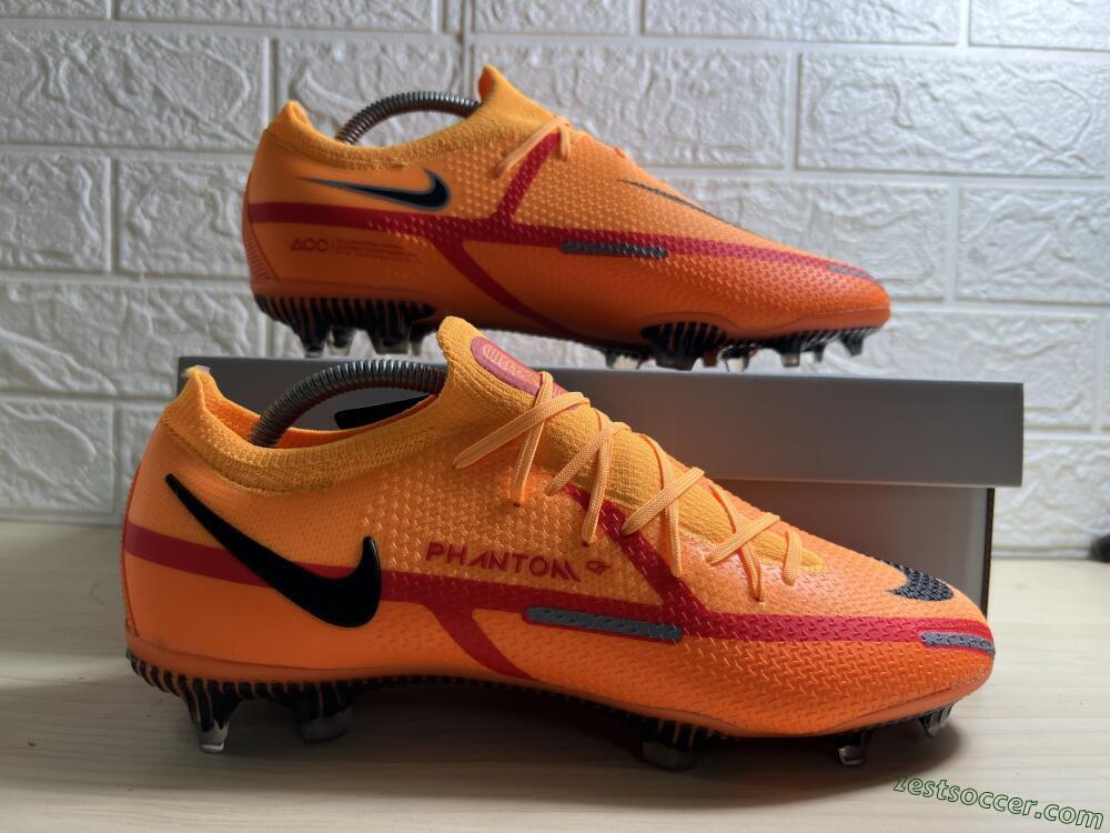 Nike Phantom GT 2 Elite FG Low-Tops Soccer Cleats - Orange/Black