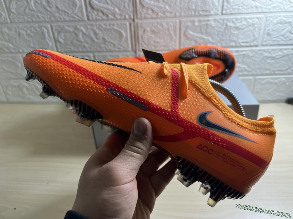 Nike Phantom GT 2 Elite FG Low-Tops Soccer Cleats - Orange/Black