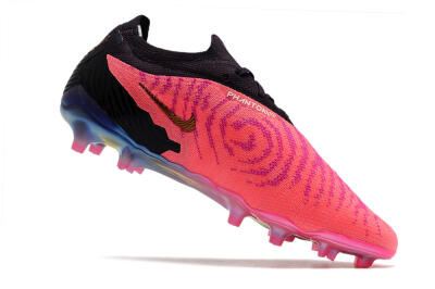 Nike Phantom GX Elite FG Low-Tops Soccer Cleats - Pink/Black