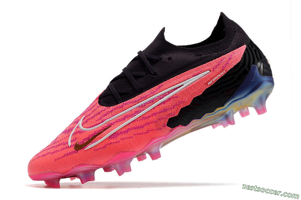 Nike Phantom GX Elite FG Low-Tops Soccer Cleats - Pink/Black 5