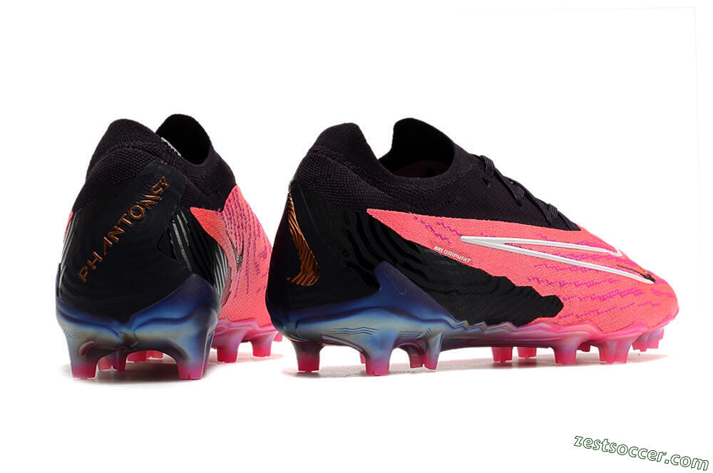 Nike Phantom GX Elite FG Low-Tops Soccer Cleats - Pink/Black 6