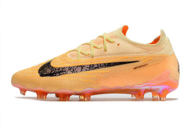 Nike Phantom GX Elite FG Low-Tops Soccer Cleats - Orange/Black