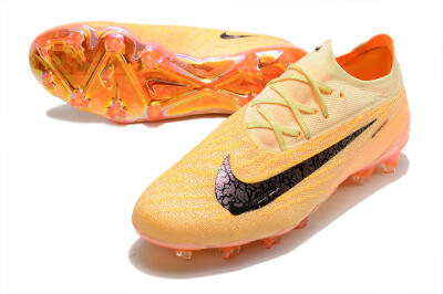Nike Phantom GX Elite FG Low-Tops Soccer Cleats - Orange/Black