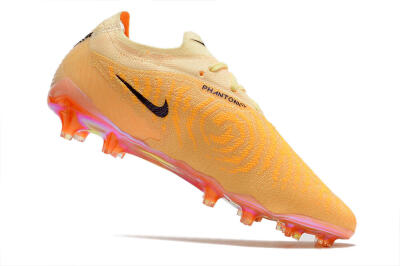 Nike Phantom GX Elite FG Low-Tops Soccer Cleats - Orange/Black