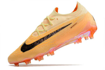 Nike Phantom GX Elite FG Low-Tops Soccer Cleats - Orange/Black