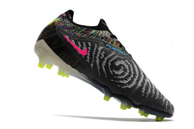 Nike Phantom GX Elite FG Low-Tops Soccer Cleats - Grey/Rainbow