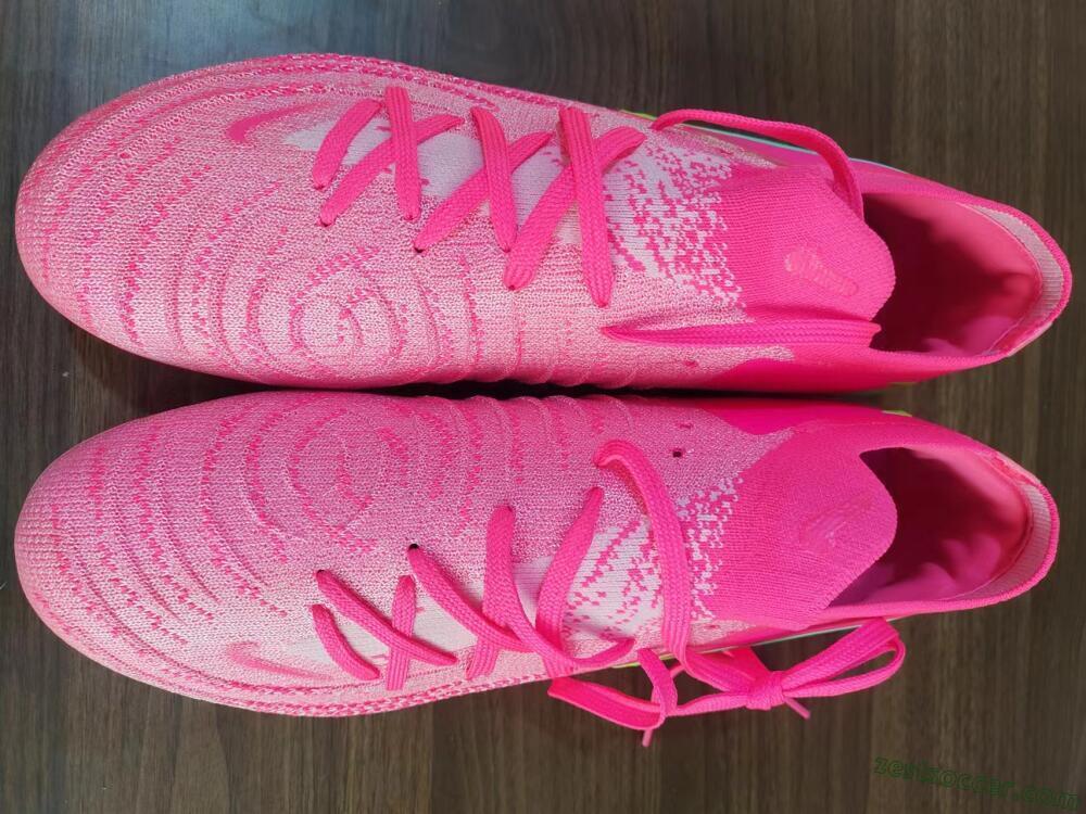 Nike Phantom Luna Elite FG Low-Tops Soccer Cleats - Pink/Yellow/Jade