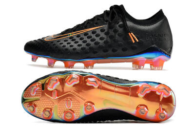 Nike Phantom Ultra Venom FG Low-Tops Soccer Cleats - Black/Orange