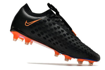 Nike Phantom Ultra Venom FG Low-Tops Soccer Cleats - Black/Orange