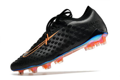 Nike Phantom Ultra Venom FG Low-Tops Soccer Cleats - Black/Orange