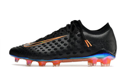 Nike Phantom Ultra Venom FG Low-Tops Soccer Cleats - Black/Orange