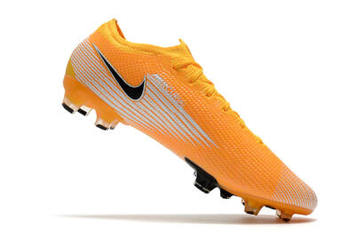 Nike Air Zoom Mercurial Vapor 13 Elite FG Low-Tops Soccer Cleats - Orange/White/Black