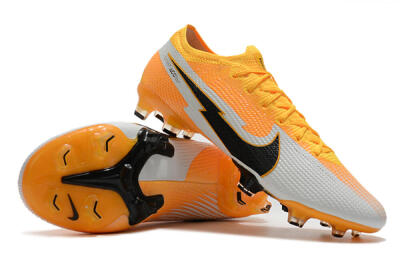 Nike Air Zoom Mercurial Vapor 13 Elite FG Low-Tops Soccer Cleats - Orange/White/Black