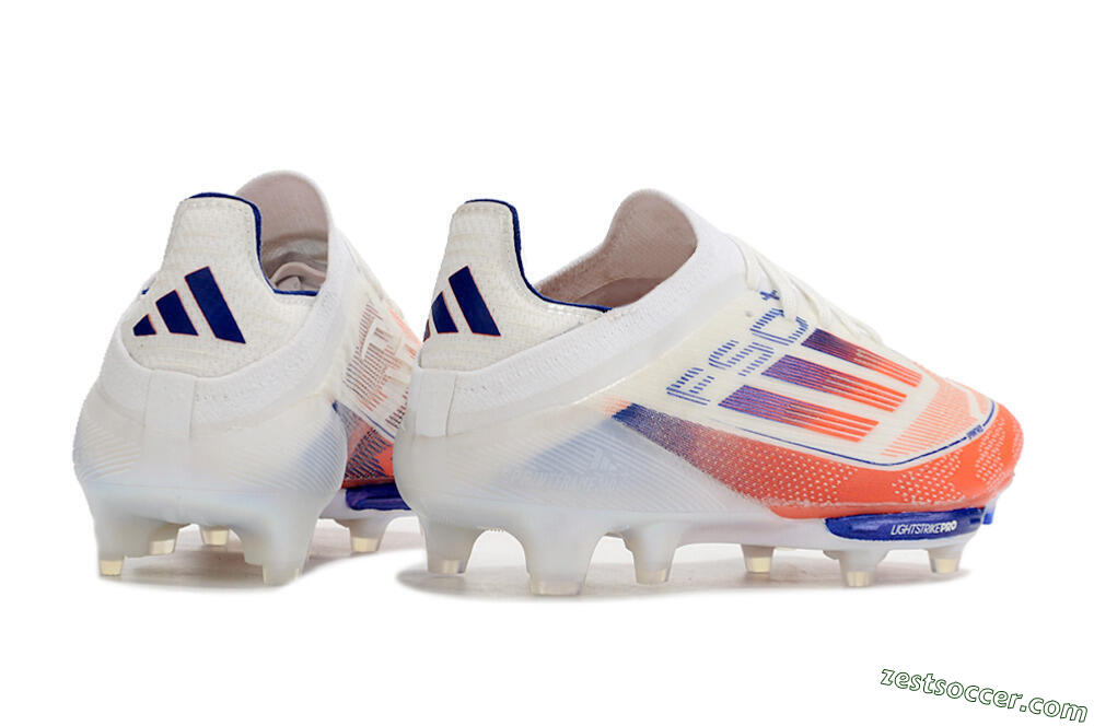 Adidas F50 Adizero FG Low-Tops Soccer Cleats - Red/Blue/White 6