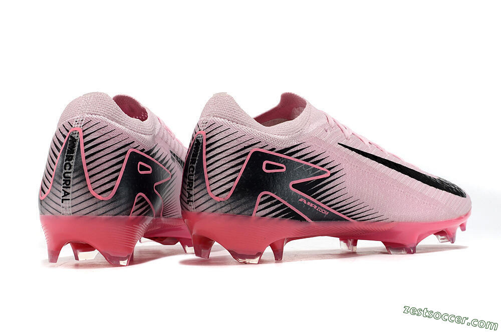 Nike Air Zoom Mercurial Vapor 16 Elite FG Low-Tops Soccer Cleats - Pink/Black 6