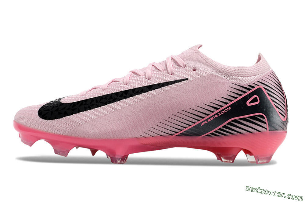 Nike Air Zoom Mercurial Vapor 16 Elite FG Low-Tops Soccer Cleats - Pink/Black 2