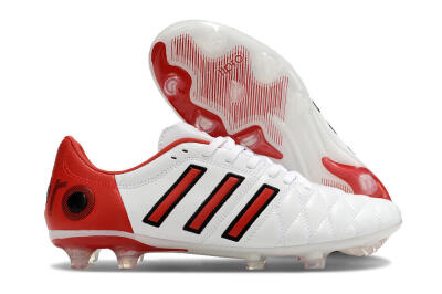 Adidas Adipure 11Pro x PD25 Trx FG Low-Tops Soccer Cleats - White/Red/Black