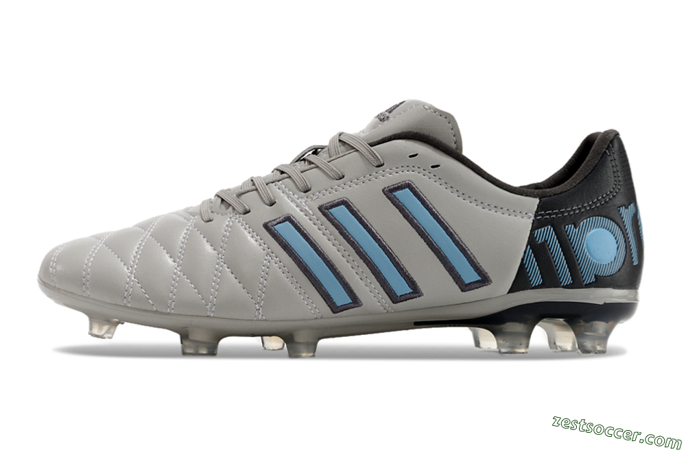 Adidas Adipure 11Pro x PD25 Trx FG Low-Tops Soccer Cleats - Grey/Black/Blue 2