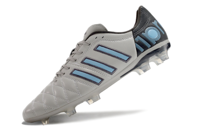 Adidas Adipure 11Pro x PD25 Trx FG Low-Tops Soccer Cleats - Grey/Black/Blue