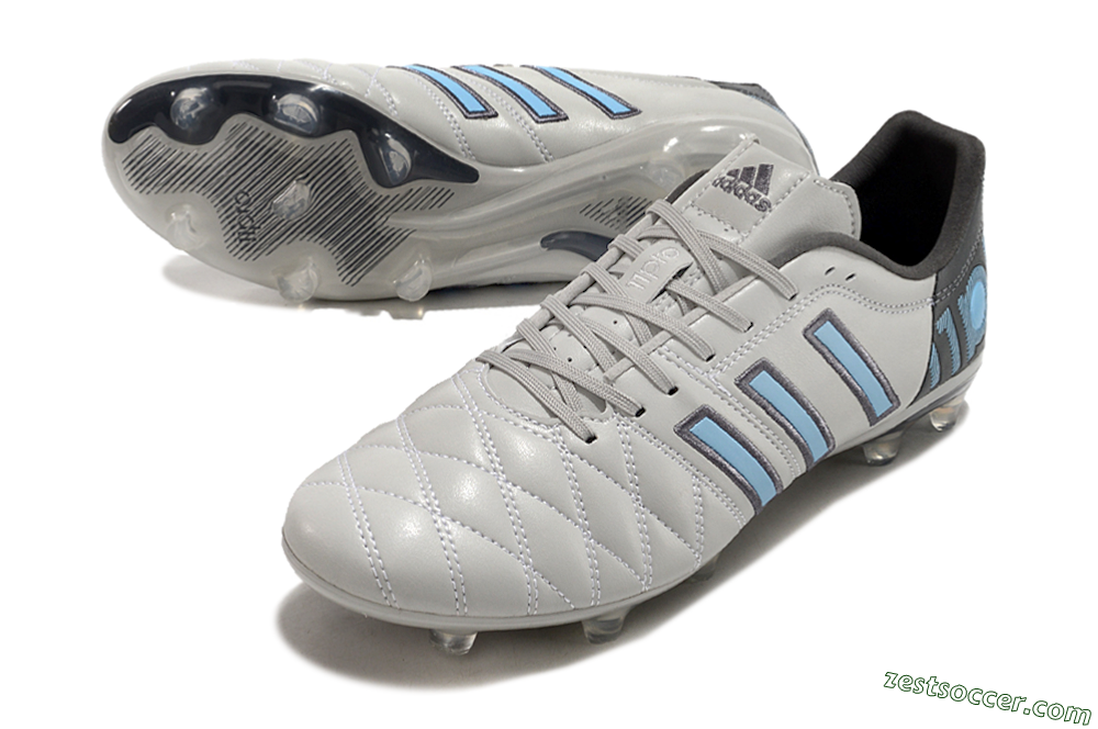 Adidas Adipure 11Pro x PD25 Trx FG Low-Tops Soccer Cleats - Grey/Black/Blue 3
