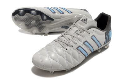 Adidas Adipure 11Pro x PD25 Trx FG Low-Tops Soccer Cleats - Grey/Black/Blue