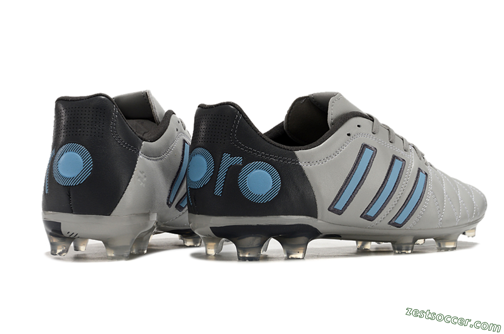 Adidas Adipure 11Pro x PD25 Trx FG Low-Tops Soccer Cleats - Grey/Black/Blue 6