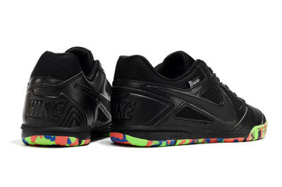 Supre x Nike SB Gato IC Low-Tops Soccer Shoes - Black/Red/Blue