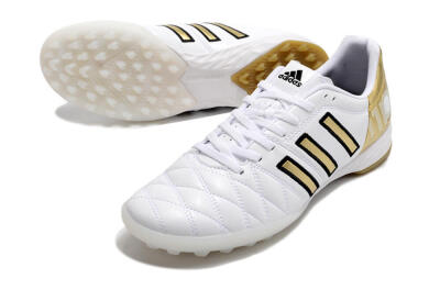 Adidas AdiPure Limited Edition 11PRO TK TF Low-Tops Soccer Shoes - White/Yellow/Gold