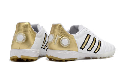 Adidas AdiPure Limited Edition 11PRO TK TF Low-Tops Soccer Shoes - White/Yellow/Gold